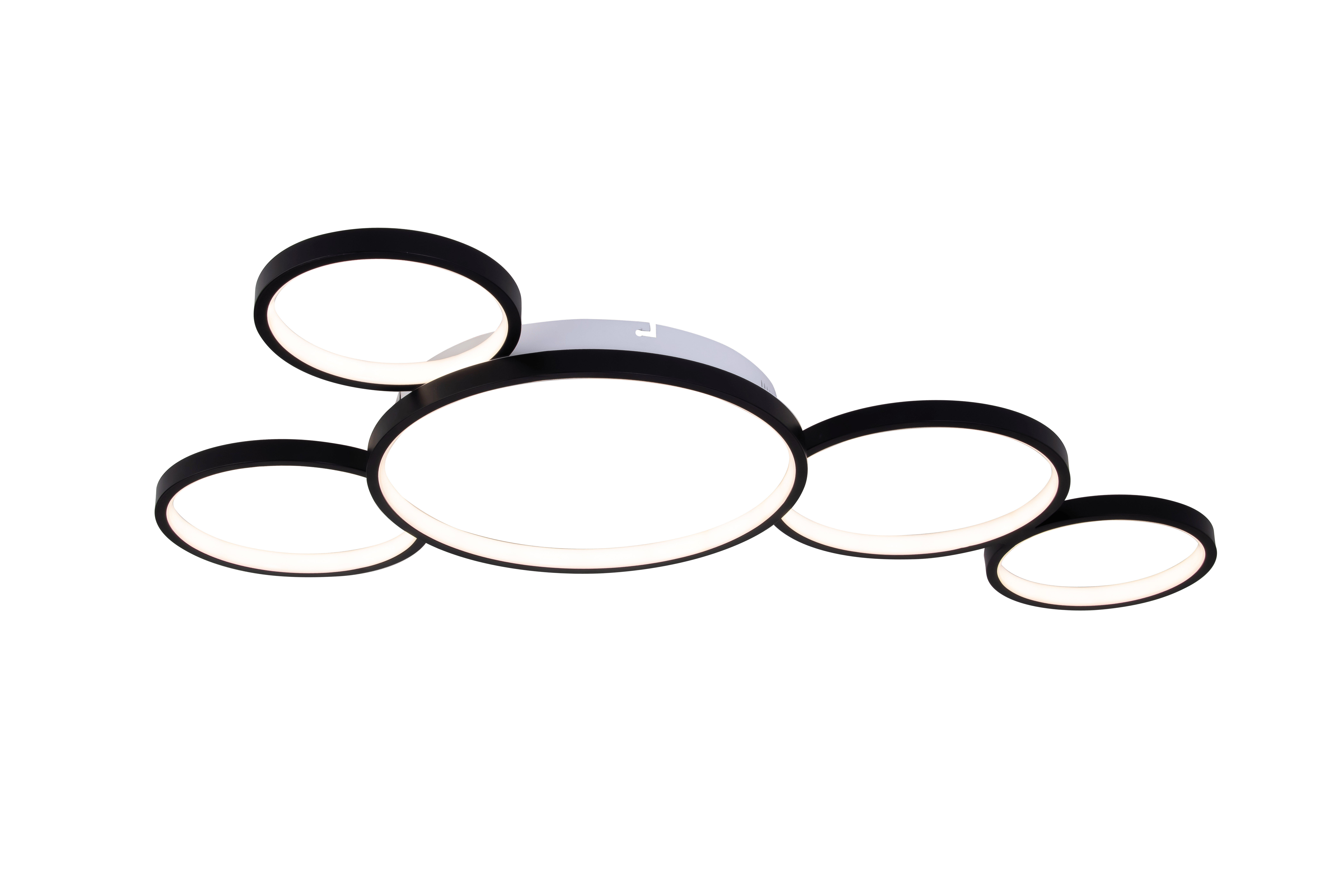 картинка Люстра VELOCE 04 LED 60 Вт 3000К чёрный модерн от магазина Bojeni