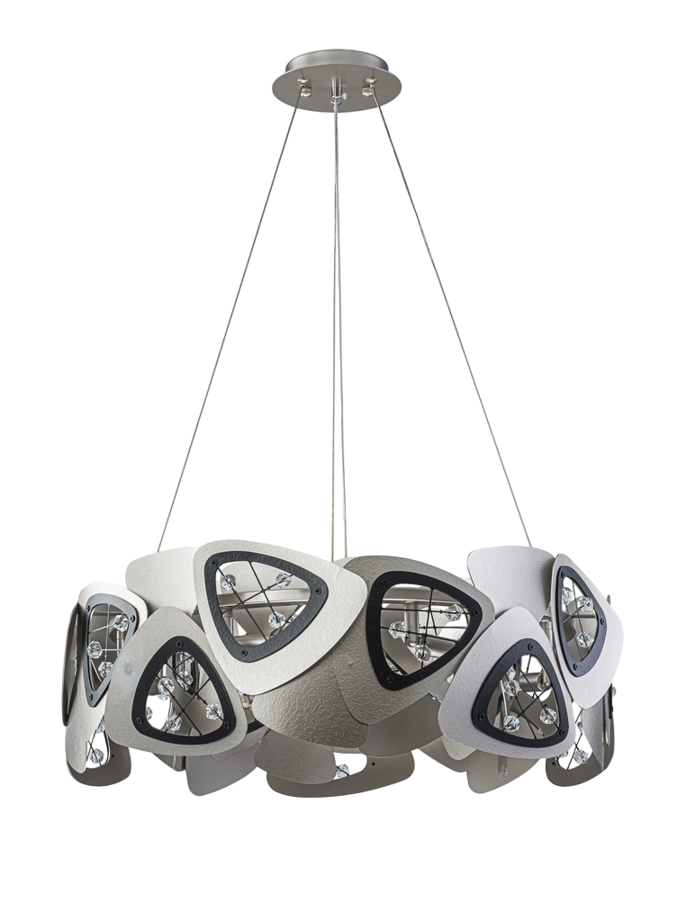 картинка Люстра VELOCE 16 Е14*8 белый модерн от магазина Bojeni