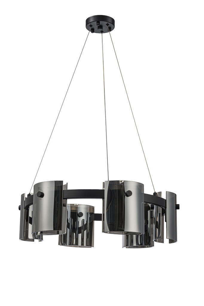 картинка Люстра VELOCE 12 G9*5 чёрный модерн от магазина Bojeni