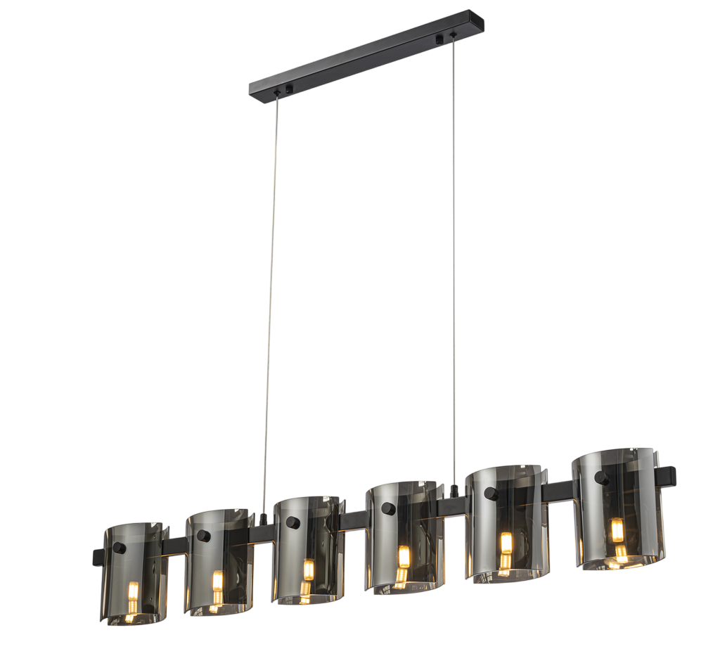 картинка Люстра VELOCE 14 G9*5 чёрный модерн от магазина Bojeni