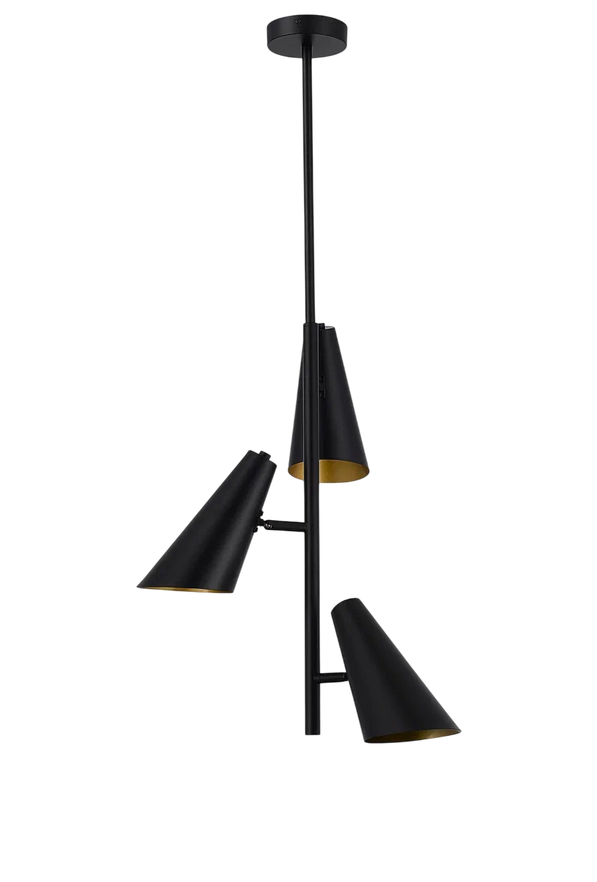 картинка Люстра VELOCE 11 E14*3 чёрный модерн от магазина Bojeni