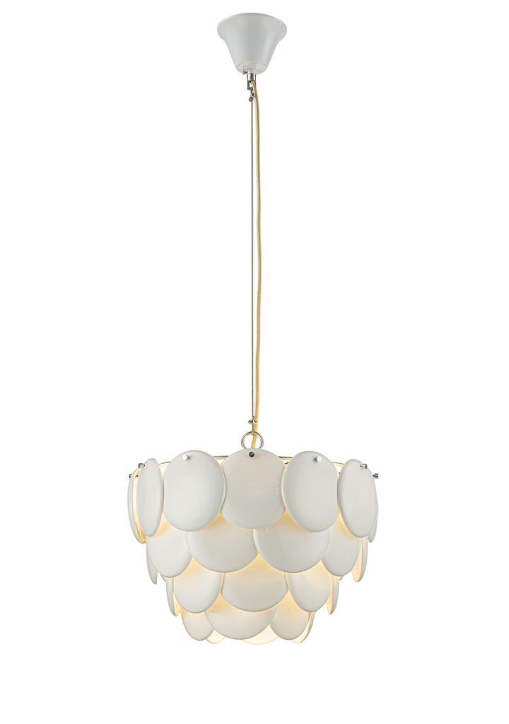 картинка Люстра VELOCE 15 Е14*3 белый модерн от магазина Bojeni