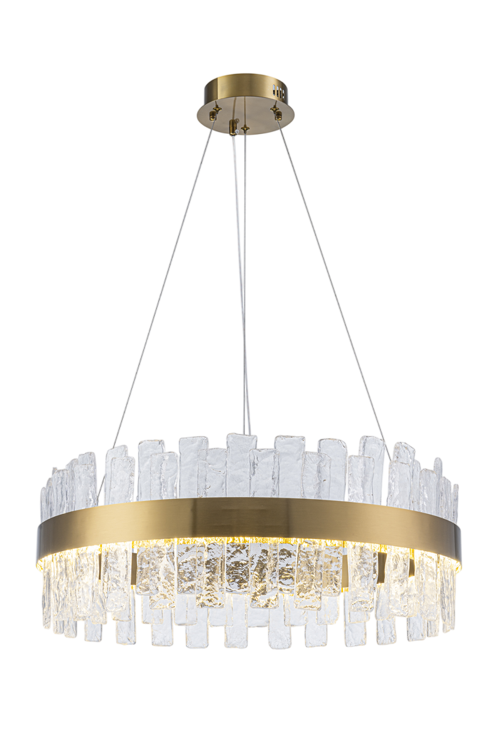 картинка Люстра VELOCE 19 LED 36 Вт 3000K золотой модерн от магазина Bojeni