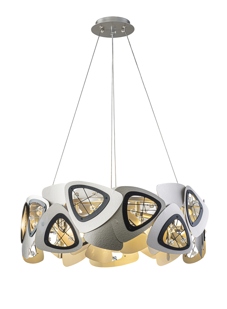 картинка Люстра VELOCE 16 Е14*8 белый модерн от магазина Bojeni