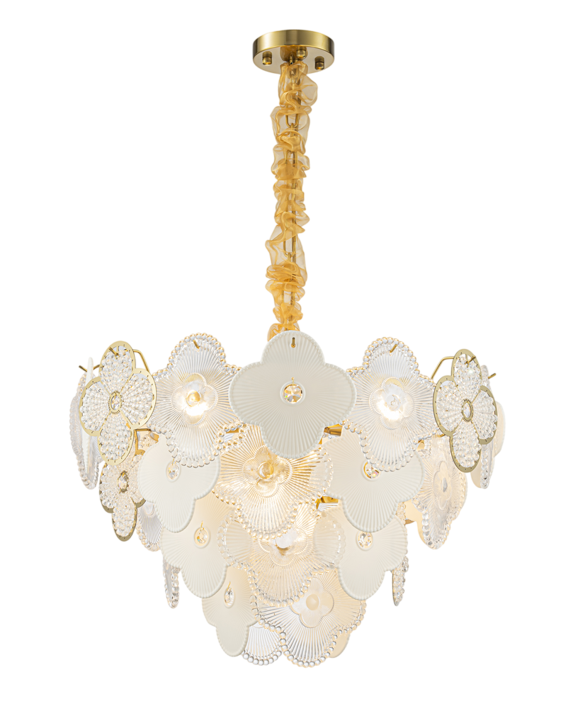 картинка Люстра EVUM 03 E14*9 белый классика от магазина Bojeni