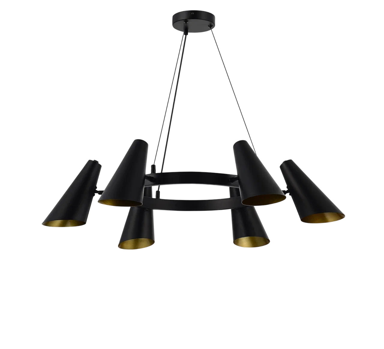 картинка Люстра VELOCE 12 E14*6 чёрный модерн от магазина Bojeni